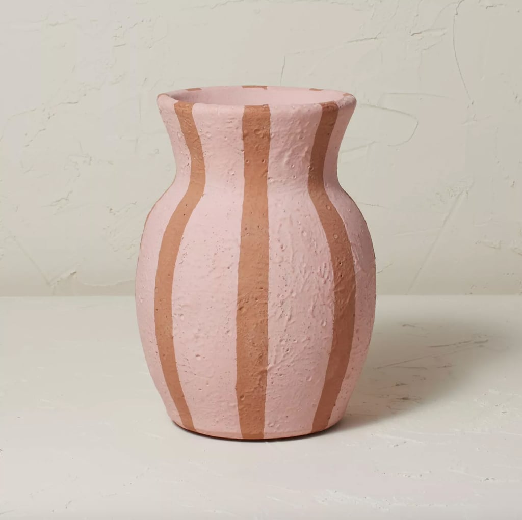 Very Cool Vase: Opalhouse Designed with Jungalow Striped Terracotta Vase