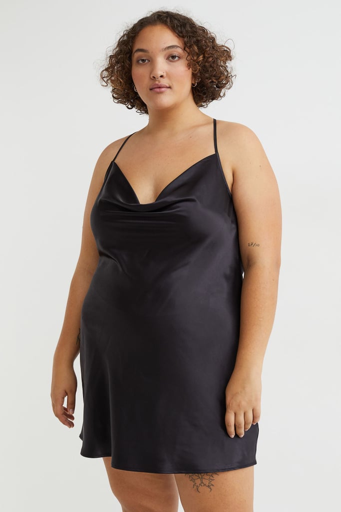 A Slip Dress: H&M Short Satin Dress