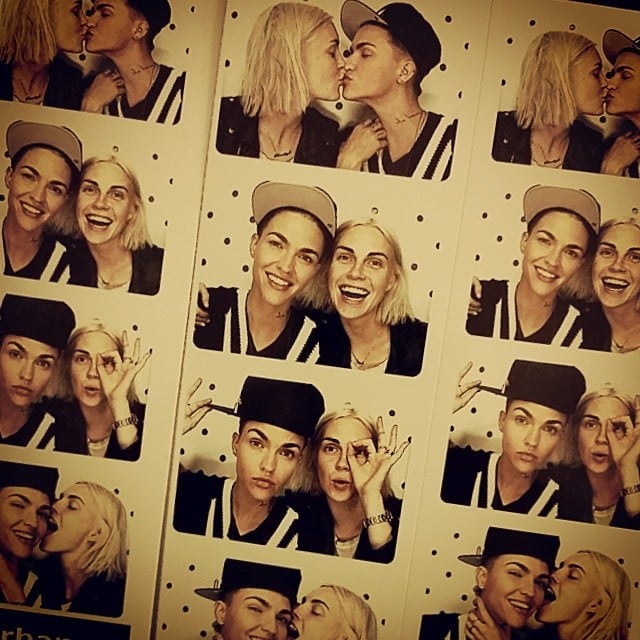 When They Hit The Photo Booth Ruby Rose And Phoebe Dahl