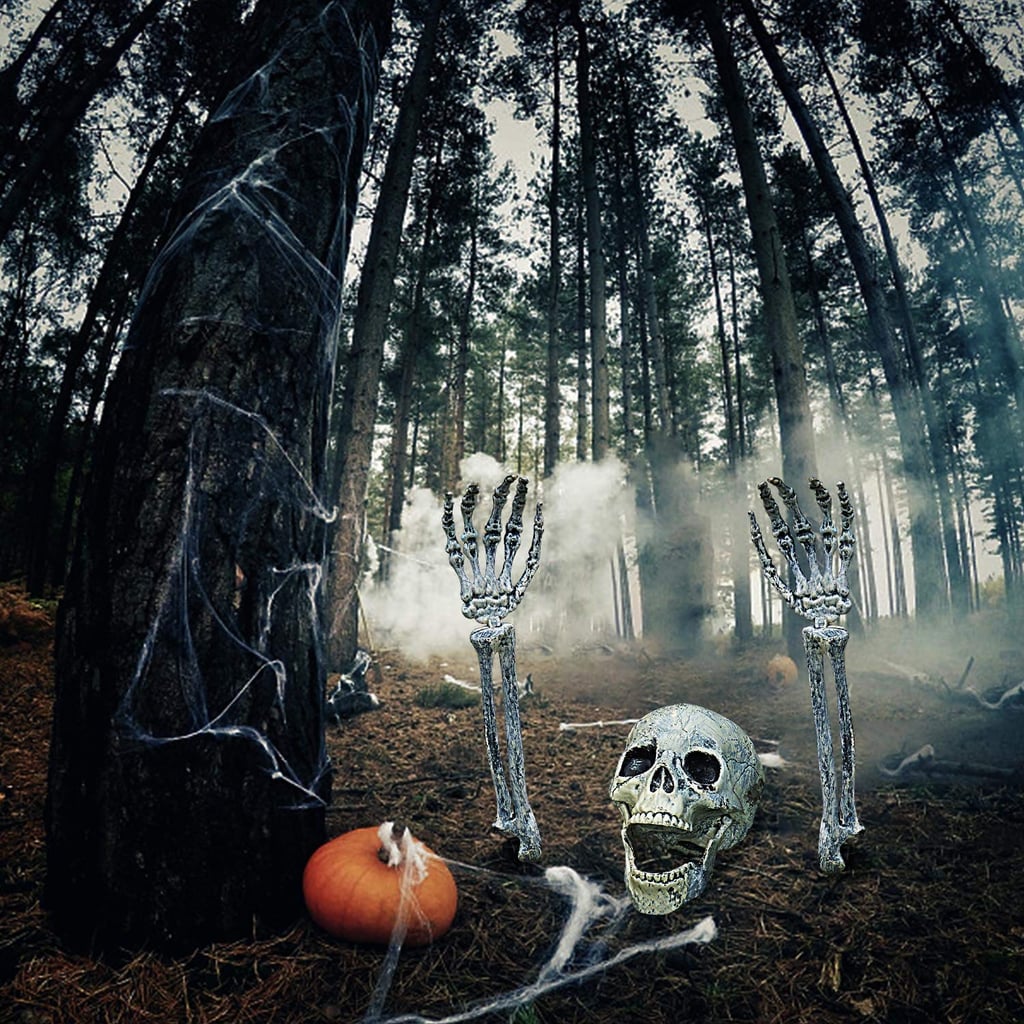 MoonLa Realistic Looking Skeleton Stakes | Best Outdoor Halloween ...