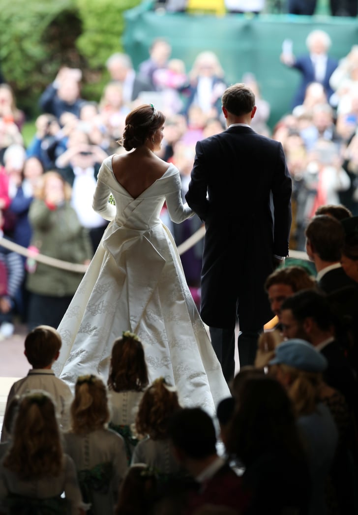 Princess Eugenie Wedding Dress Details | POPSUGAR Fashion ...