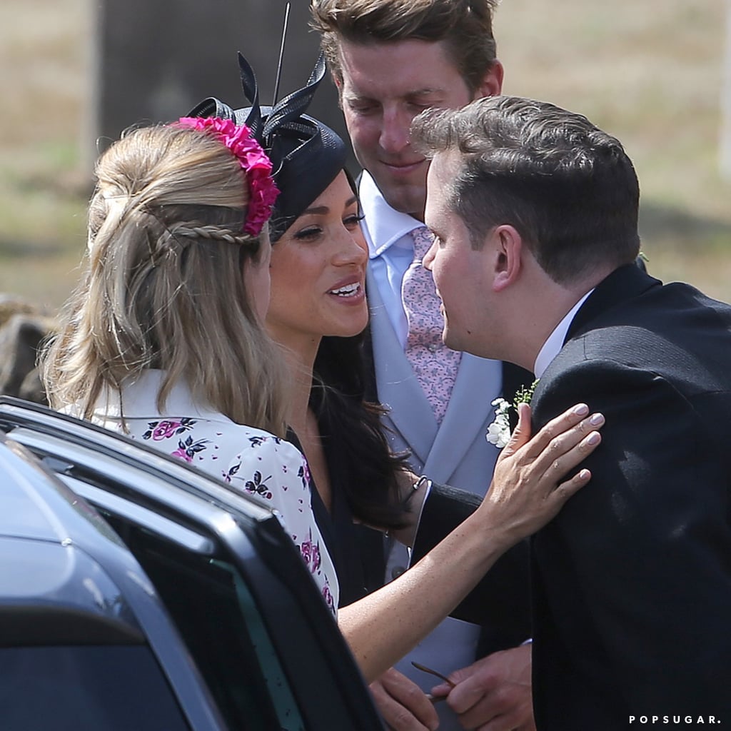 Prince Harry and Meghan Markle at Friend's Wedding 2018
