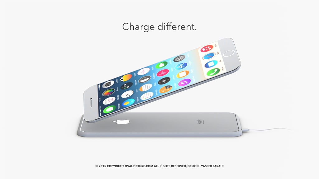 A plate concept for wireless charging.