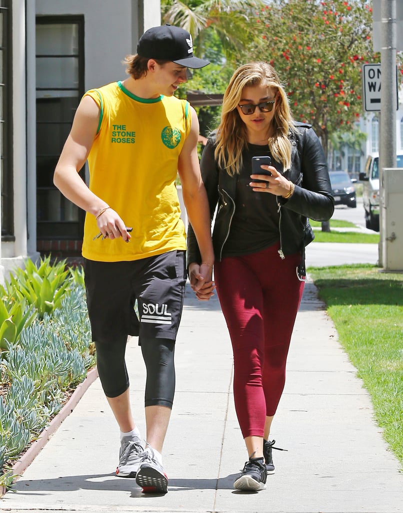 Brooklyn Beckham and Chloe Grace Moretz Holding Hands in LA