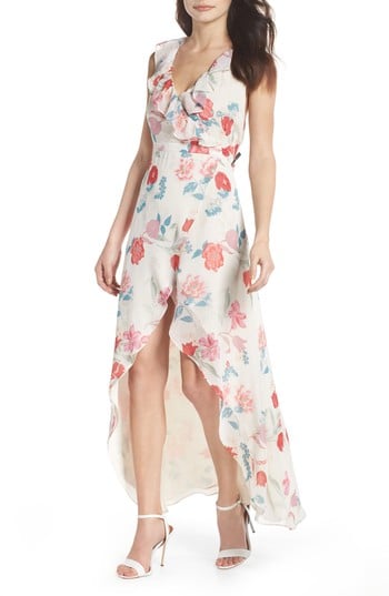 BB Dakota High Low Wrap Dress