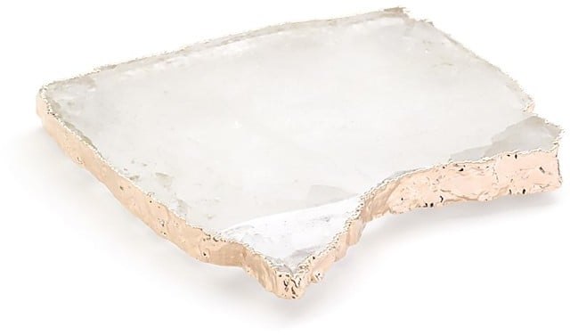 ANNA new york by RabLabs Crystal & Rose Gold Kivita Coaster Set ($160)