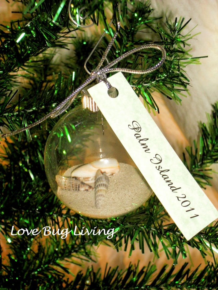 Beach Ornaments Glass Ball Ornament DIYs POPSUGAR Smart Living Photo 22