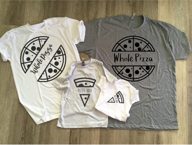 Family Pizza T Shirts