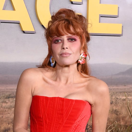 Natasha Lyonne's Updo and Red Makeup at Poker Face Premiere