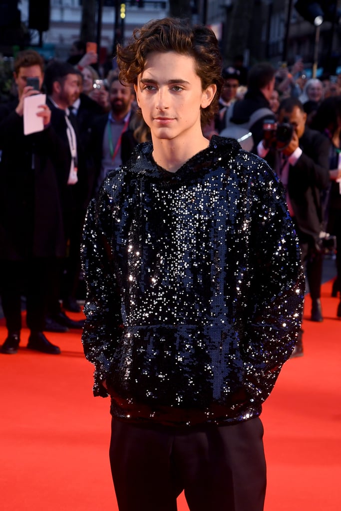 Timothée Chalamet at The King UK Premiere Pictures