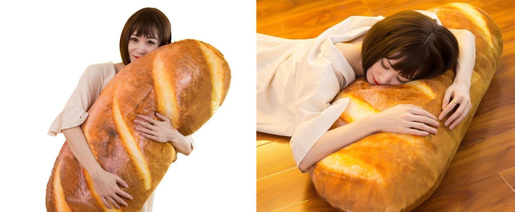 Bread Loaf Body Pillow on Amazon