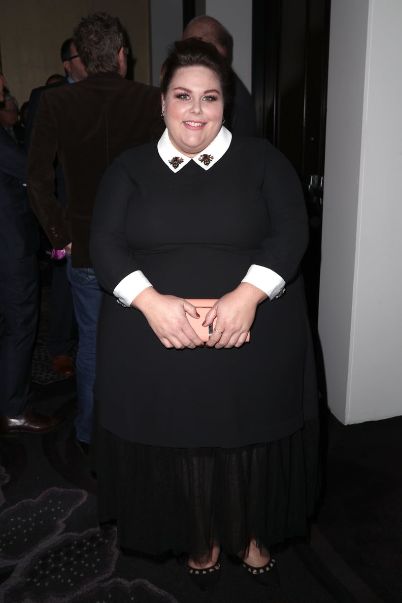 Wearing a Black Peter Pan-Collar Dress