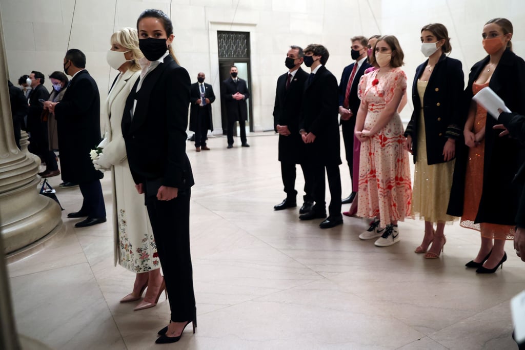 Ashley Biden Wears Tux For Inauguration Celebration ...