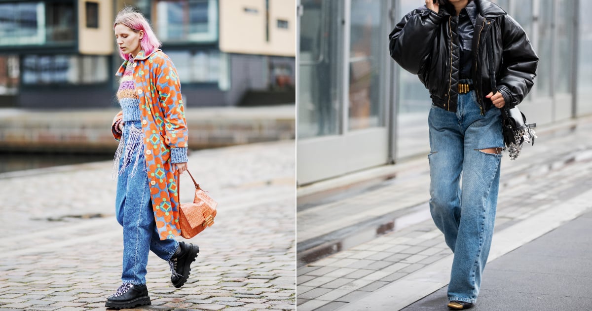 25 Ways to Style Baggy Jeans With Everything, From Blazers to Crop