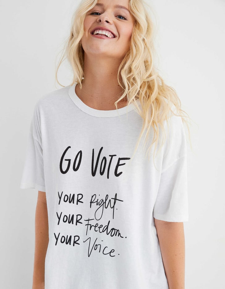 aerie white shirt