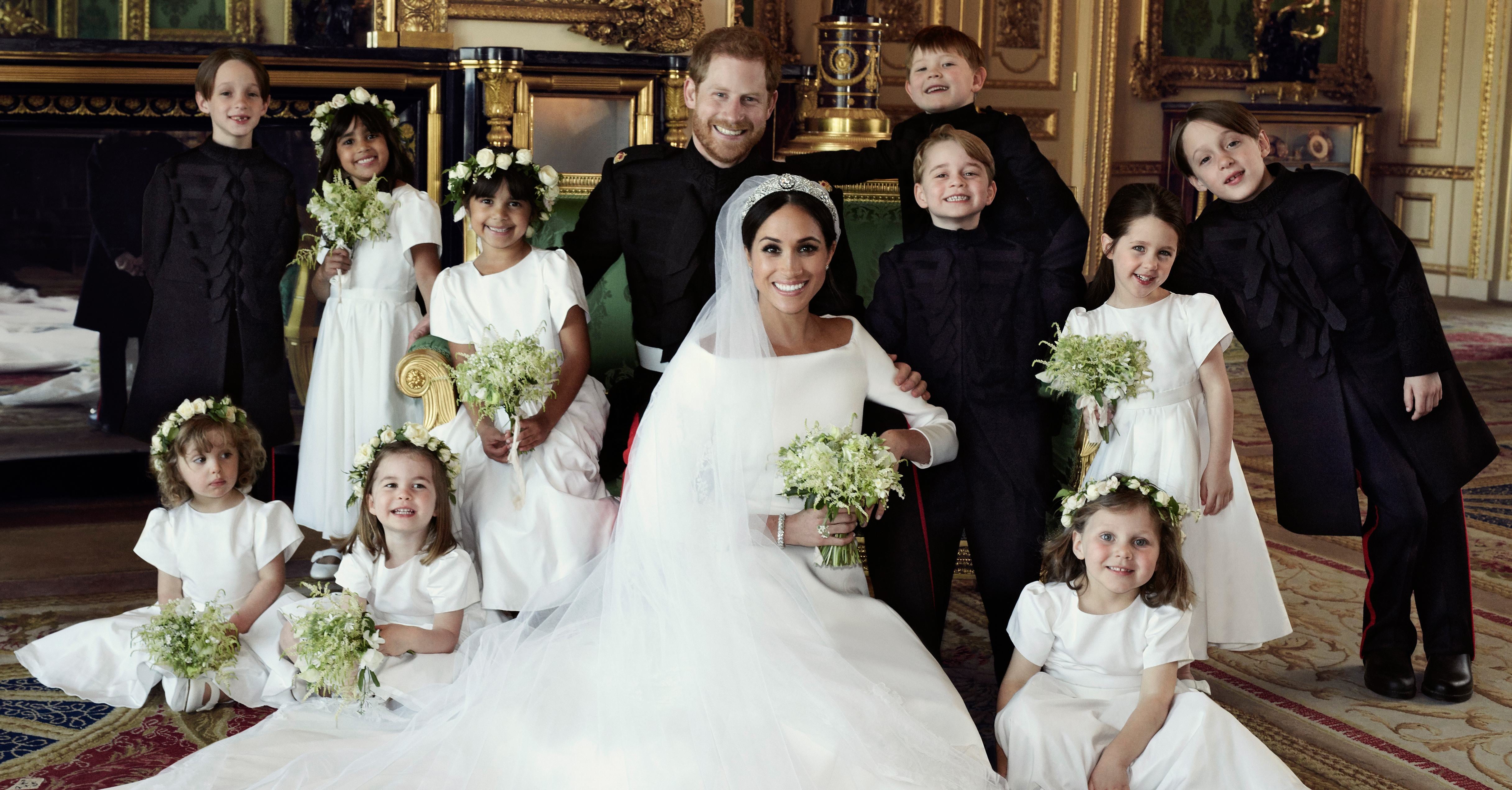 Why Didn't One Bridesmaid Have a Bouquet at Royal Wedding? PS Celebrity