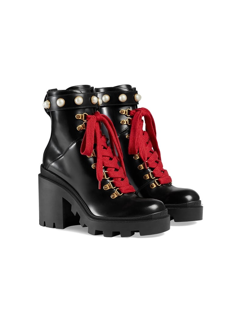 Gucci Leather Ankle Boot