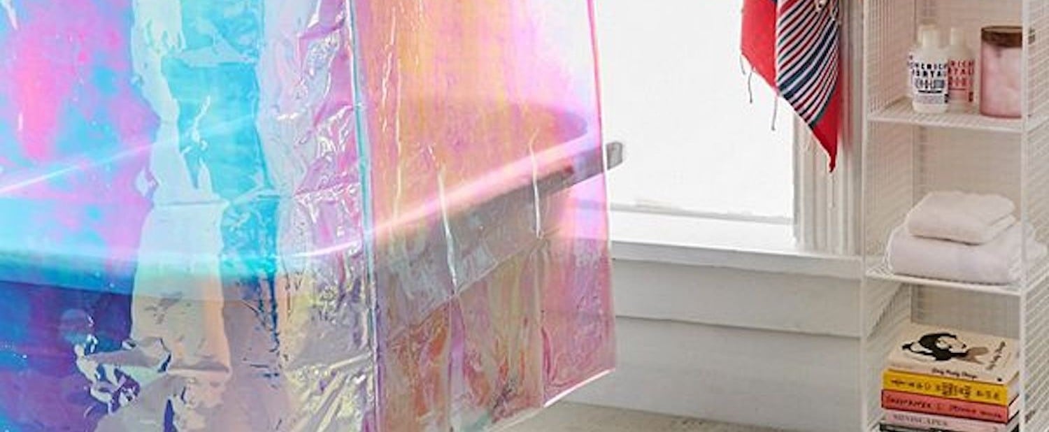 Iridescent Shower Curtain | POPSUGAR Home