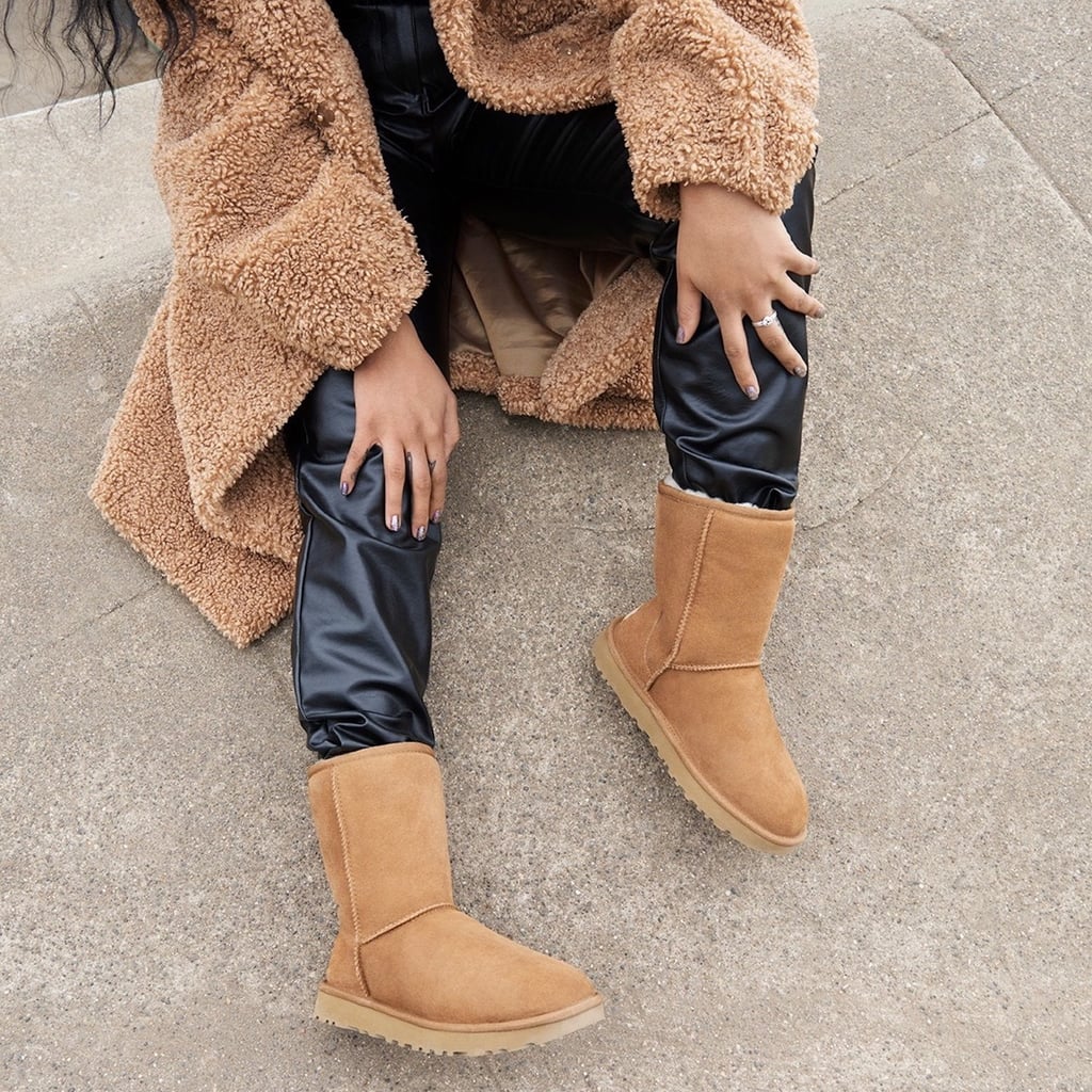 women's classic ii genuine shearling lined short boots