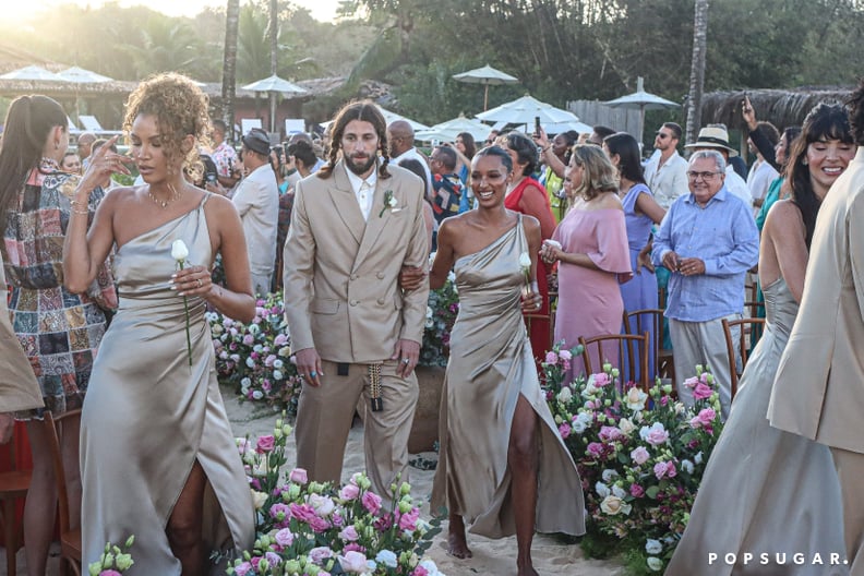 Jasmine Tookes's Bridesmaid Dress at Lais Ribeiro's Wedding