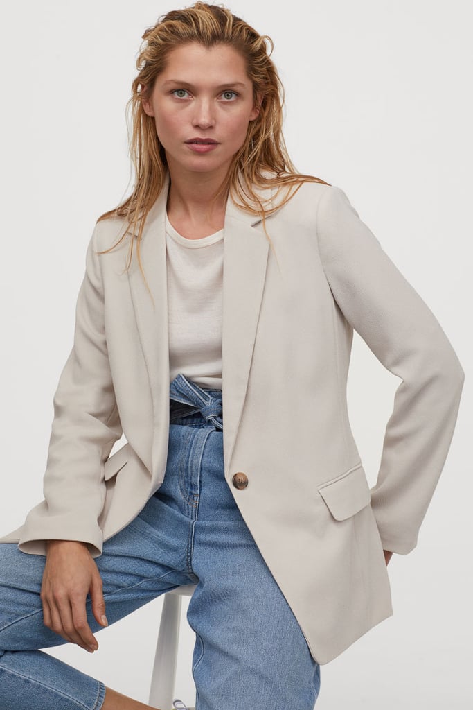 H&M Single-Breasted Jacket | Best Work Clothes For Women Under $50 2020 ...