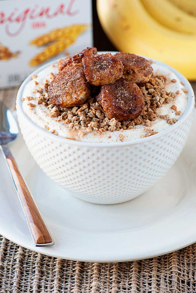 Cinnamon Banana Greek Yogurt Breakfast Bowls