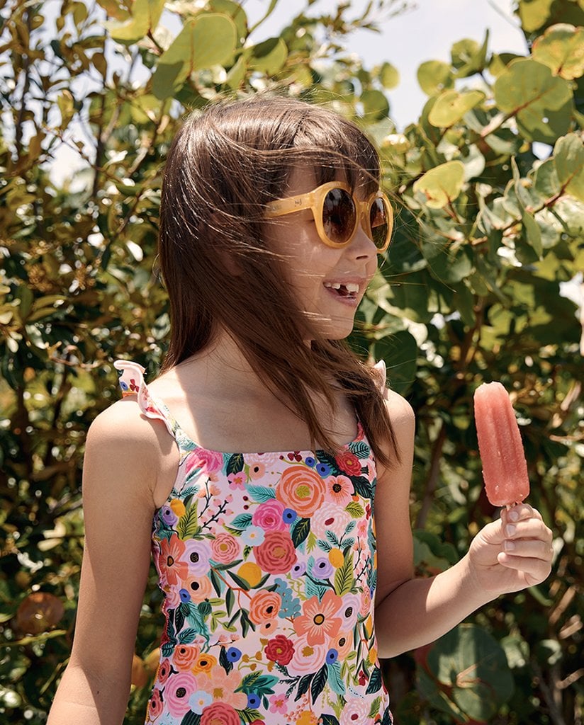 Rifle Paper Co. x Summersalt The Girl’s Ruffle One Piece in Garden Party