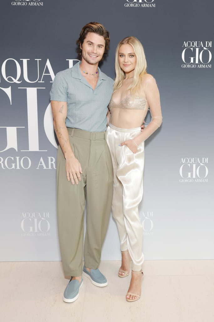 Chase Stokes and Kelsea Ballerini at Armani Event