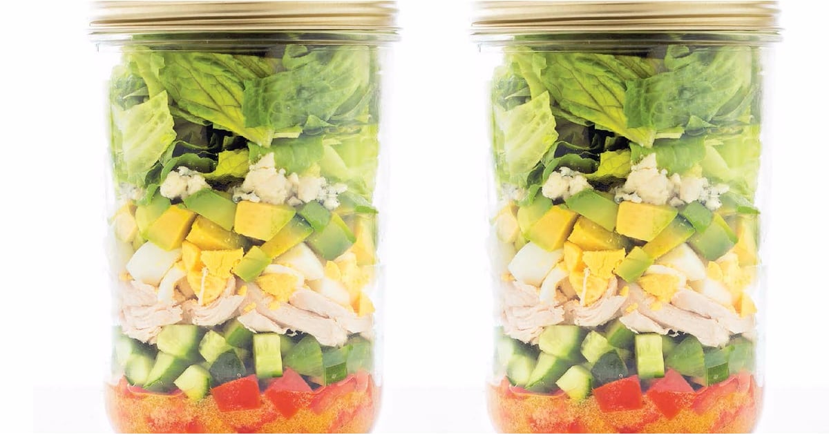 Easy Cobb Salad in a Jar - Weelicious