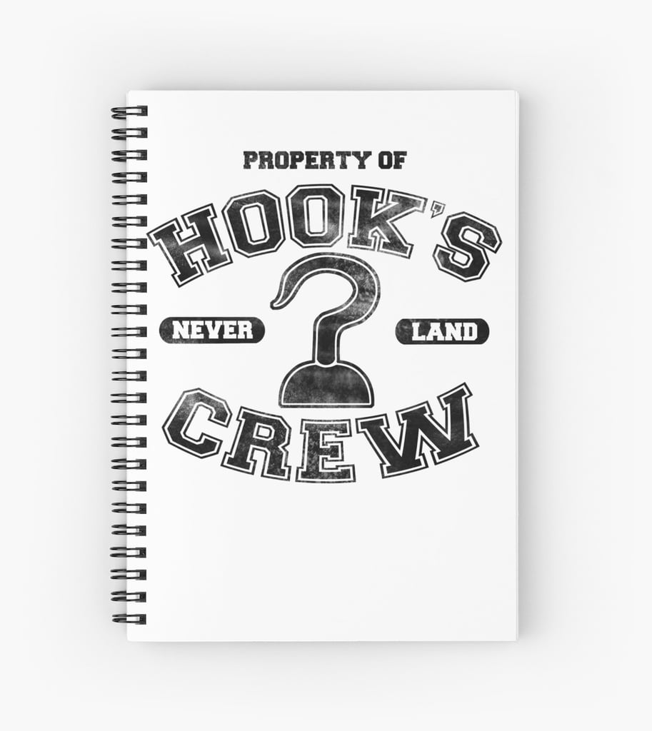 Part of the Crew Spiral Notebook