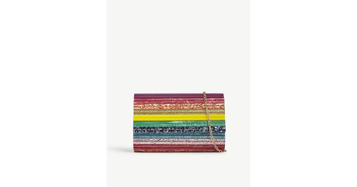 kurt geiger rainbow rhinestone bag