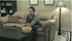 "Relaxing" is not a thing because there's a 100 percent chance you'll have to get up and clean a mess.
