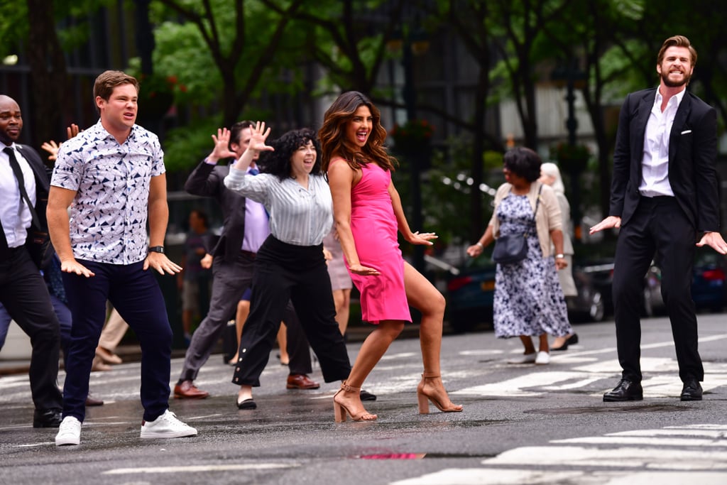 Priyanka Chopras Pink Dress In Isnt It Romantic Movie Popsugar