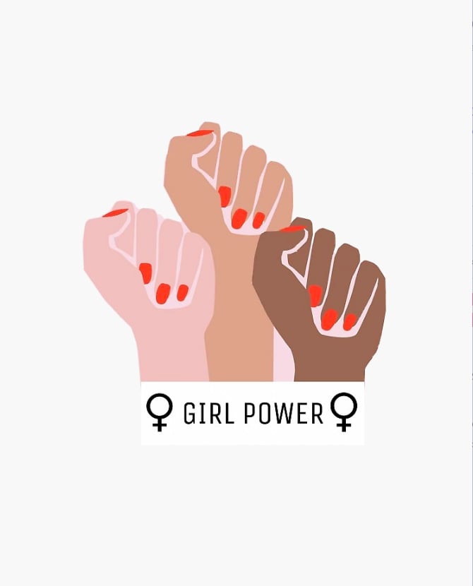 Redbubble Girl Power Stickers