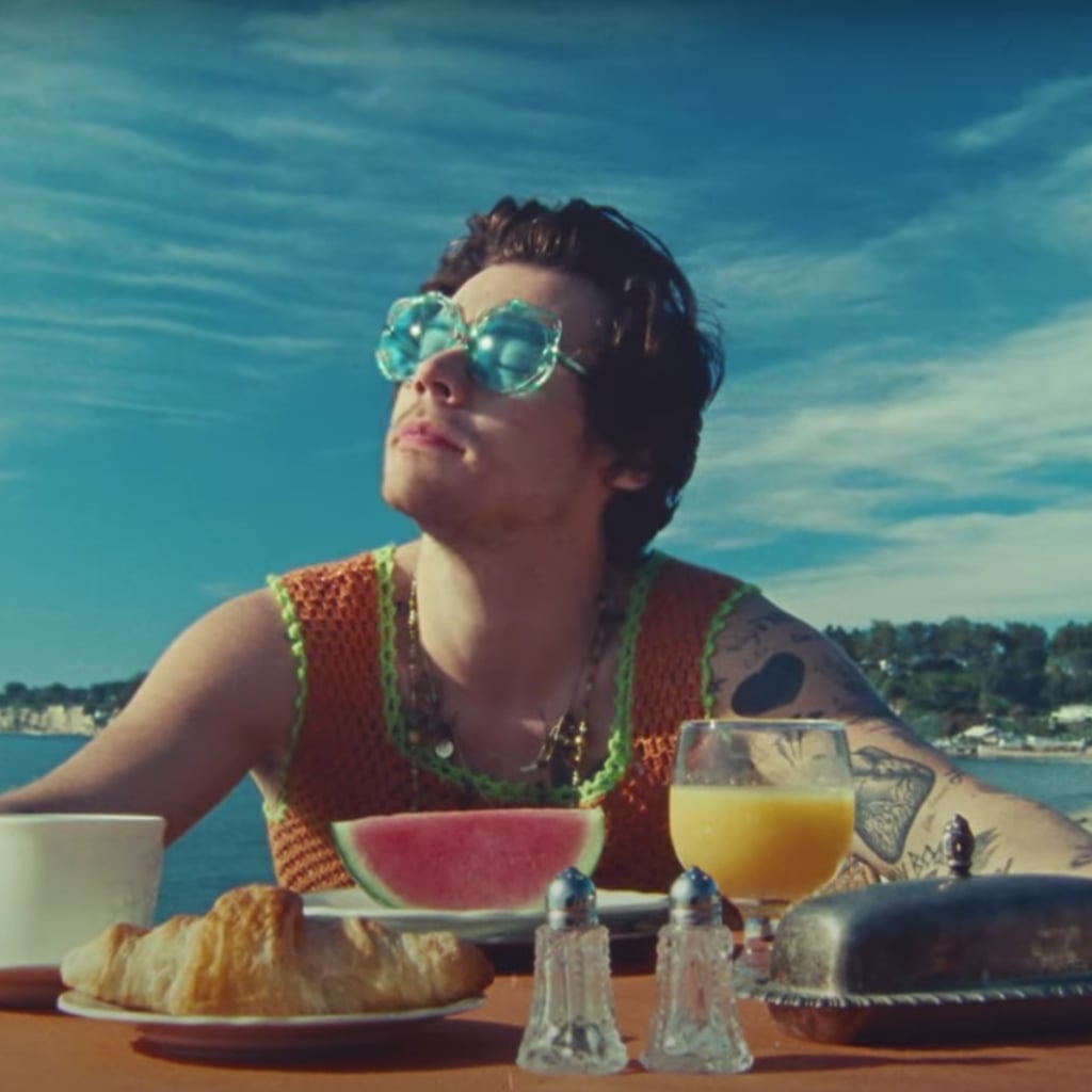 See Harry Styles S Outfits In The Watermelon Sugar Video