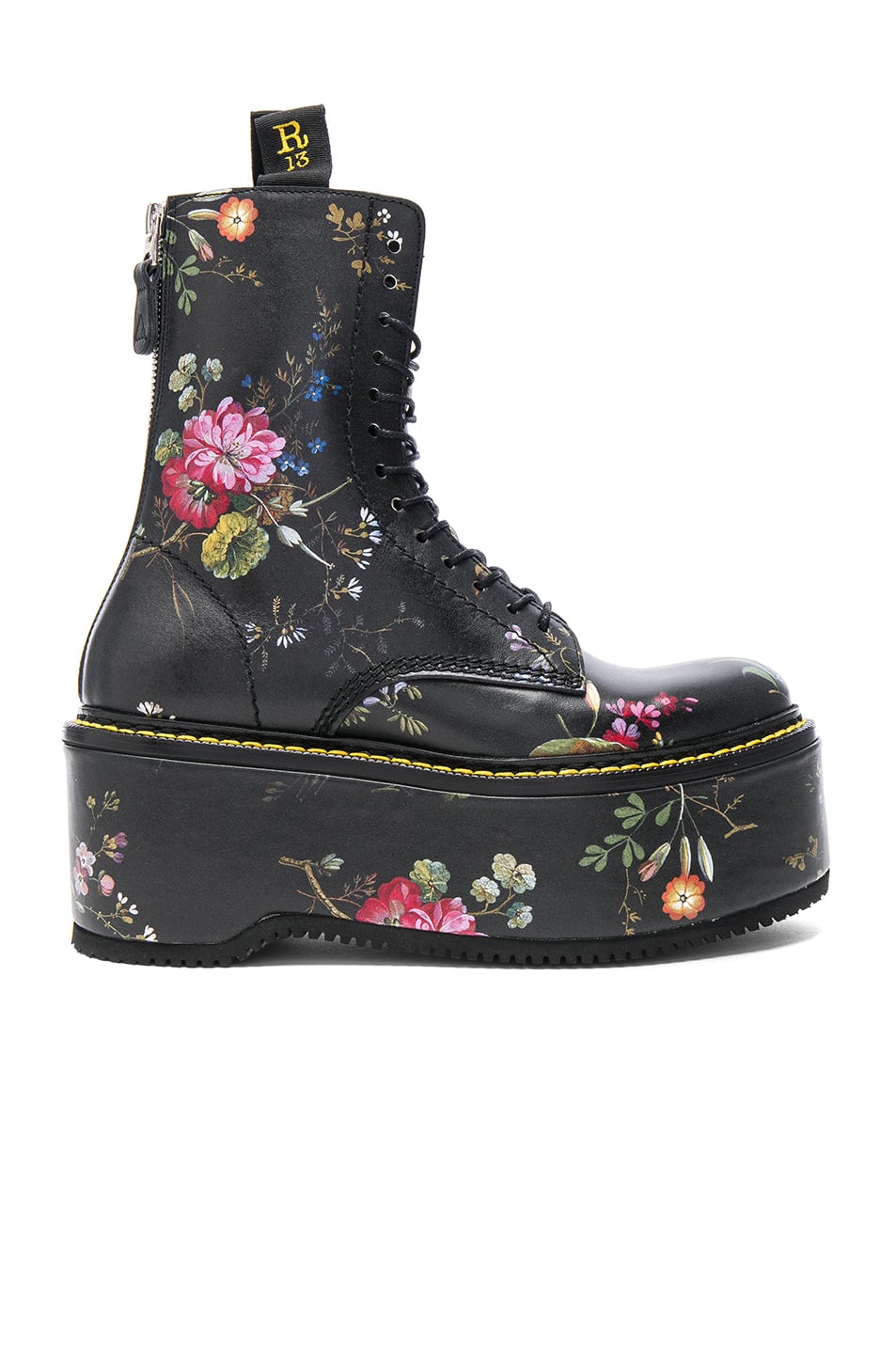 Beyonce R13 Floral Boots POPSUGAR Fashion