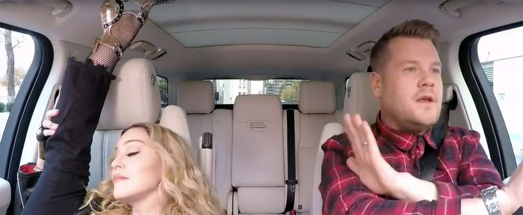 Madonna's Carpool Karaoke With James Corden