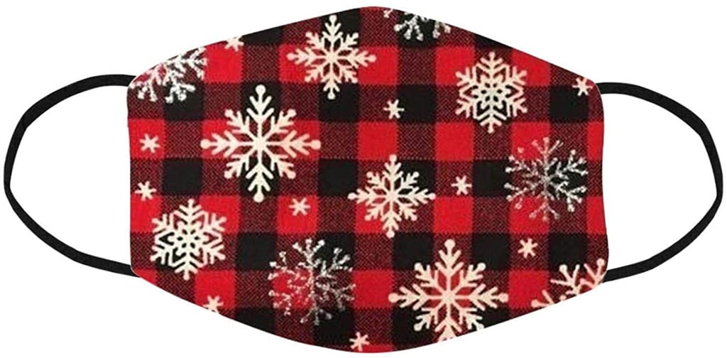 Reusable Washable Christmas Print Face Mask