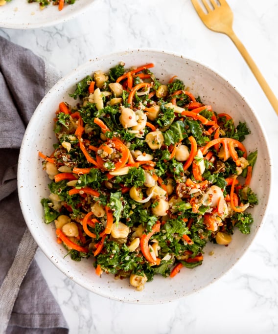 Carrot Coin Salad With Parsley