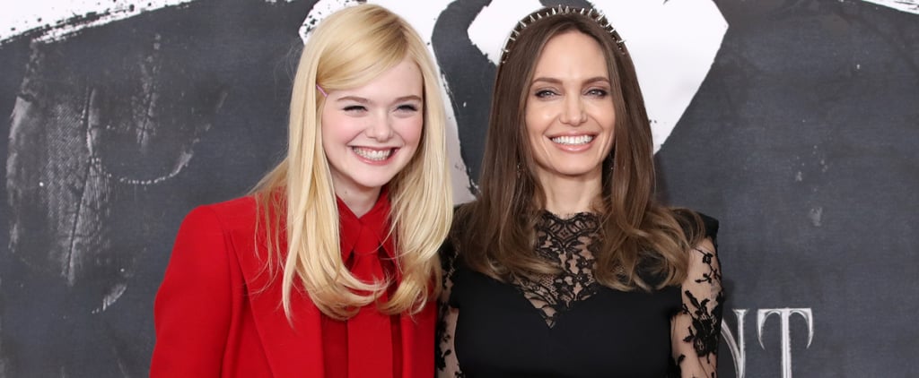 Angelina Jolie and Elle Fanning's Friendship Pictures