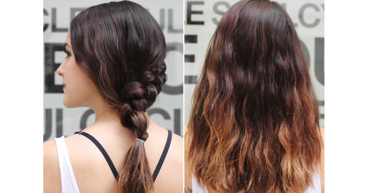 Hair on Day Five Best Makeup to Wear While Working Out POPSUGAR