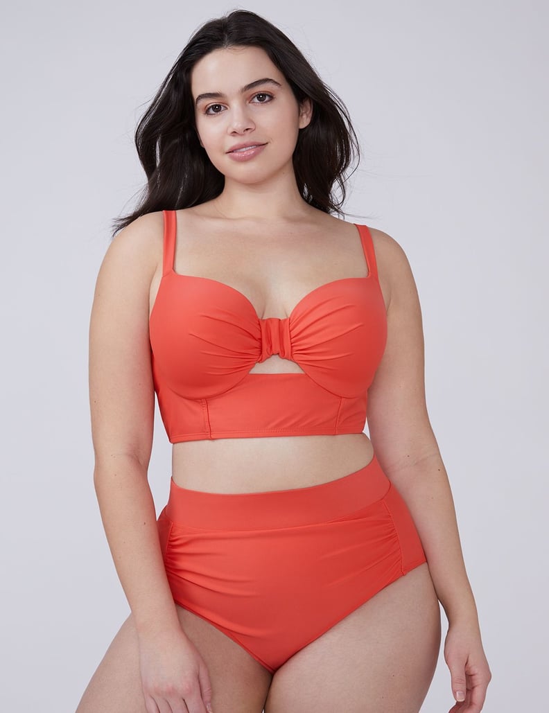 Lane Bryant Longline Swim Bikini Top