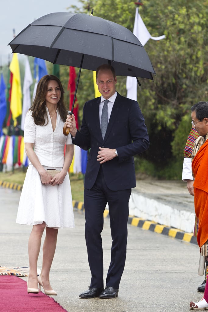 Kate Middleton and Prince William at the Taj Mahal 2016