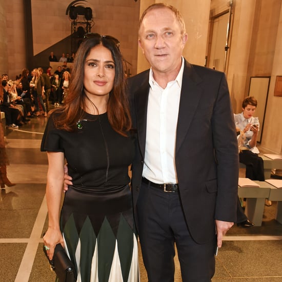 Salma Hayek's Skirt at London Fashion Week Spring 2017