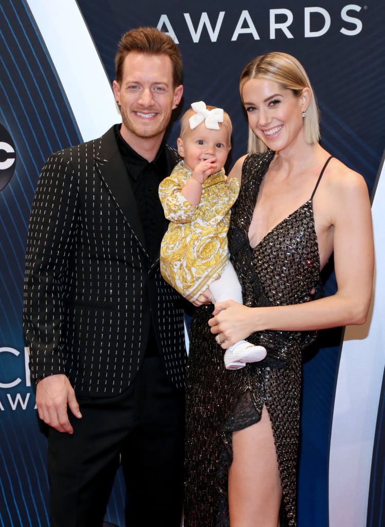 Tyler Hubbard With His Daughter at the CMA Awards 2018