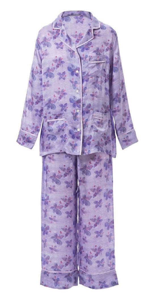 Stevie Howell Passion Flower Cotton Pajama Set