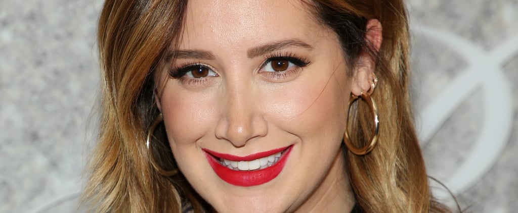 Ashley Tisdale's Cat-Eye Nails For Fall