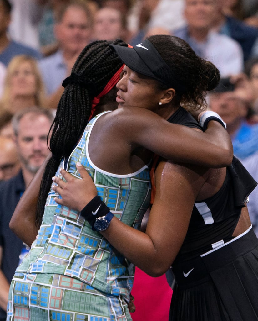 Naomi Osaka and Coco Gauff at 2019 US Open