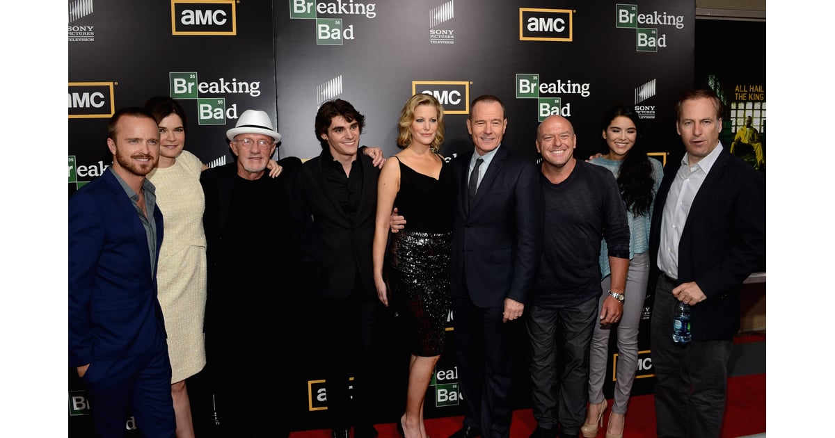 Breaking Bad Season 5 Premiere 2012 Oh The Memories The Breaking Bad Cast Have Come A Long Way Since Their First Red Carpet Popsugar Celebrity Photo 42