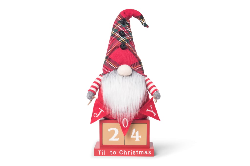 HomeGoods Gnome Wooden Countdown Calendar (17) HomeGoods Holiday